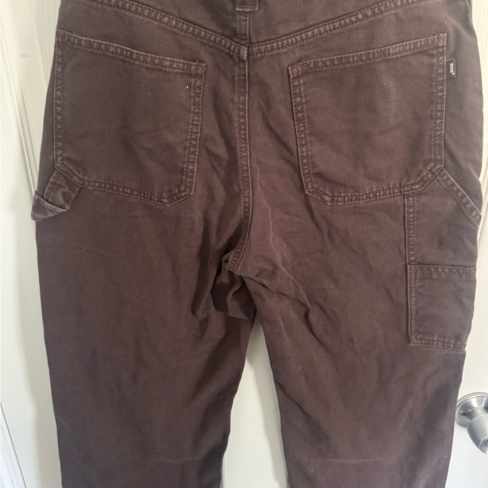 Aritzia TNA Women’s Greenwich Carpenter Pants Workwear Brown Size 6 - Picture 7 of 15